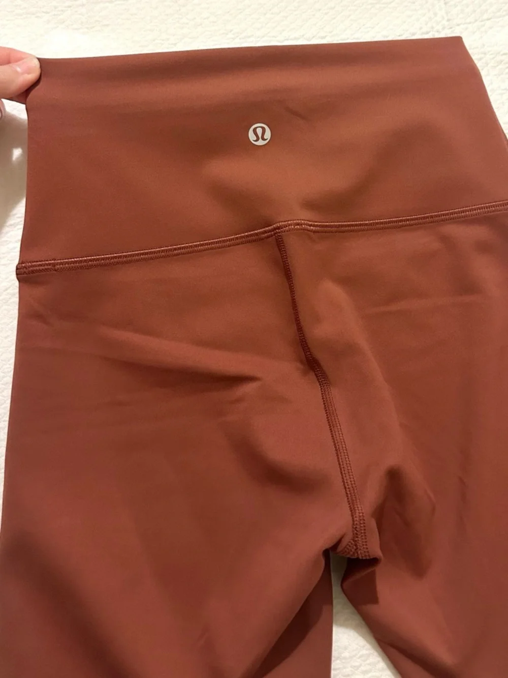 Lululemon Wunder Train High-Rise Short 6” Dark Terracotta SZ 4